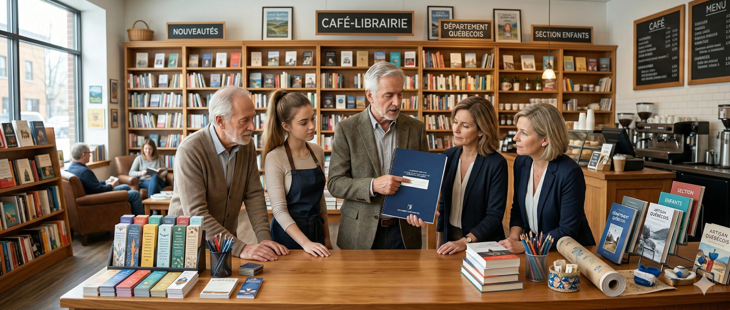 Gestionnaire sur le plancher